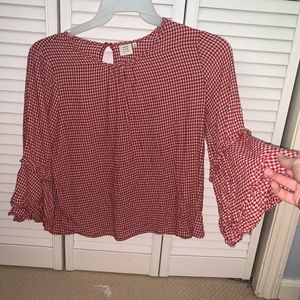 Gingham Top